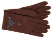 Демисезонные женские перчатки Eleganzza, цвет: коричневый UH-4 2007 г инфо 8222y.