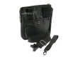 Cумка мужская U K Army (кожа, текстиль, черный) арт 20C-UK2_black 2010 г инфо 12157o.